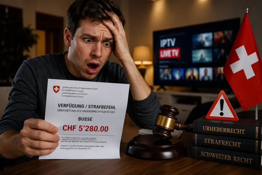 amendes IPTV Suisse
