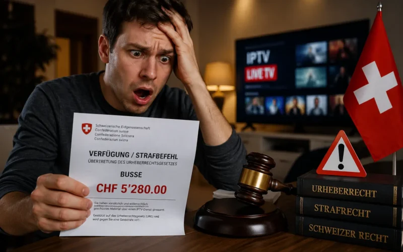 amendes IPTV Suisse