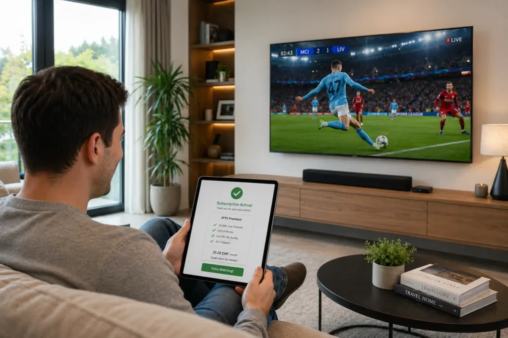 tarif IPTV Suisse 2026