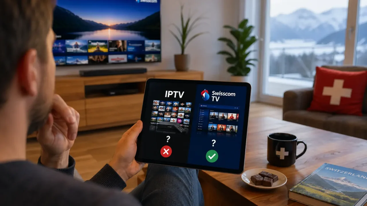 IPTV vs Swisscom TV