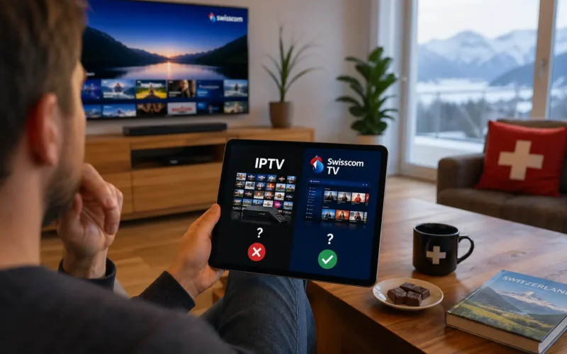 IPTV vs Swisscom TV