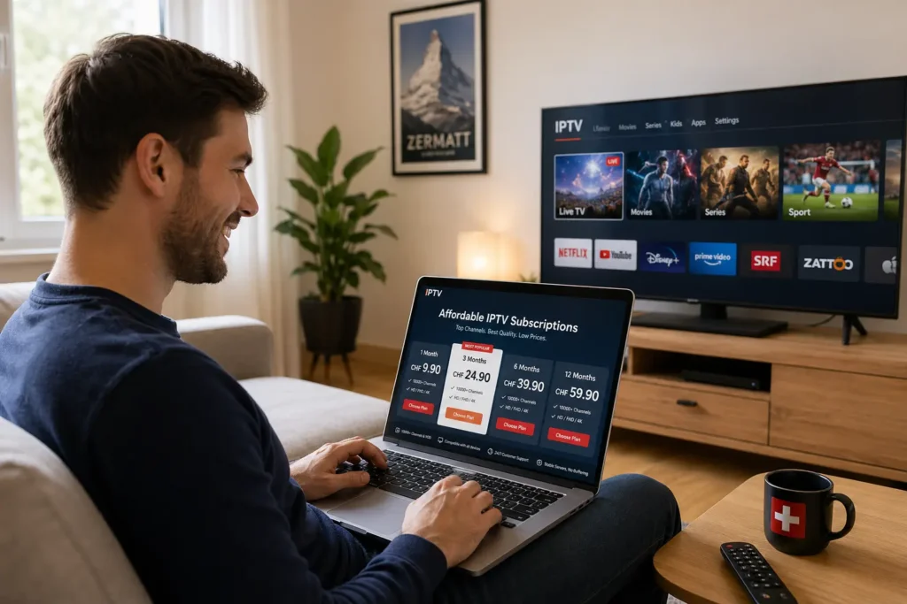IPTV pas cher Suisse