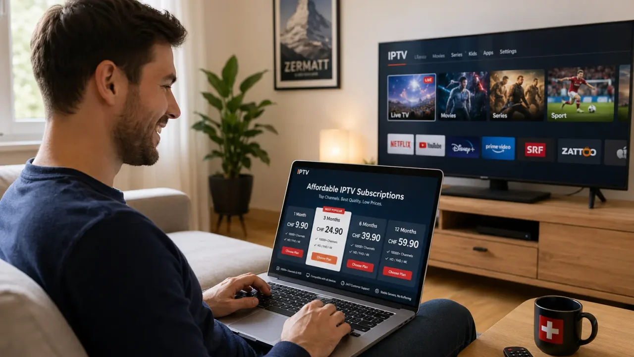 IPTV pas cher Suisse