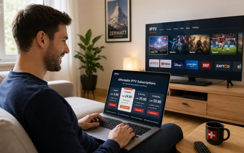 IPTV pas cher Suisse