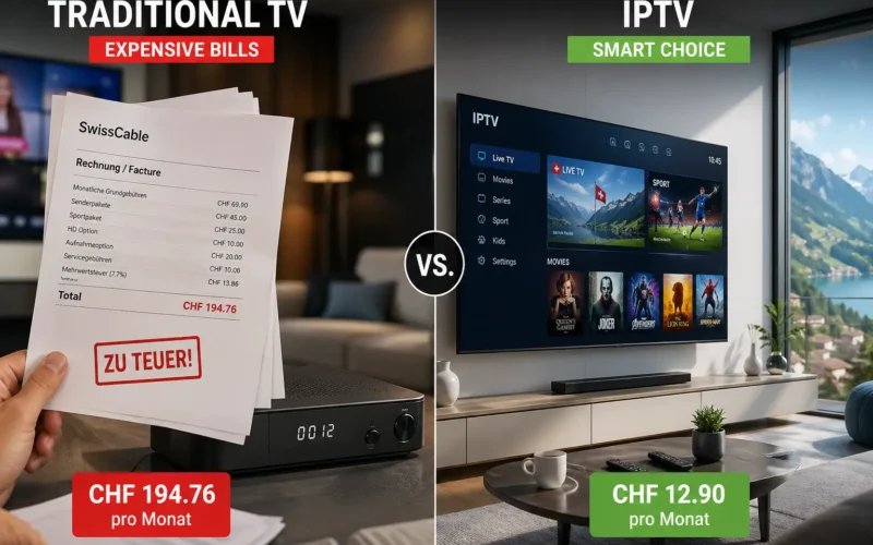 IPTV moins cher Suisse