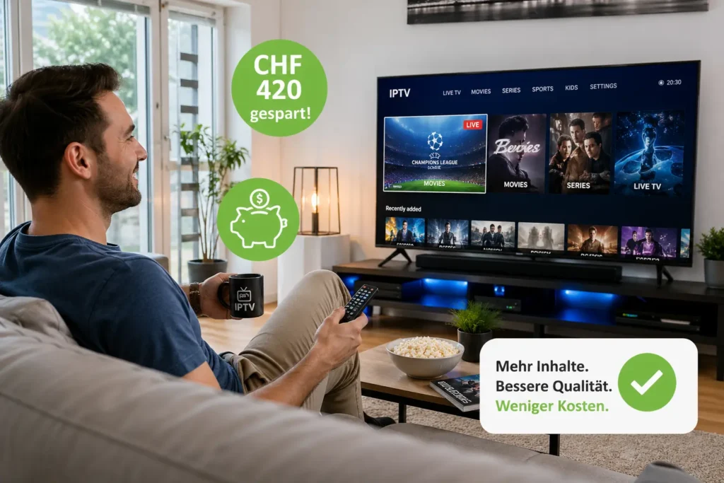 prix IPTV vs TV Suisse