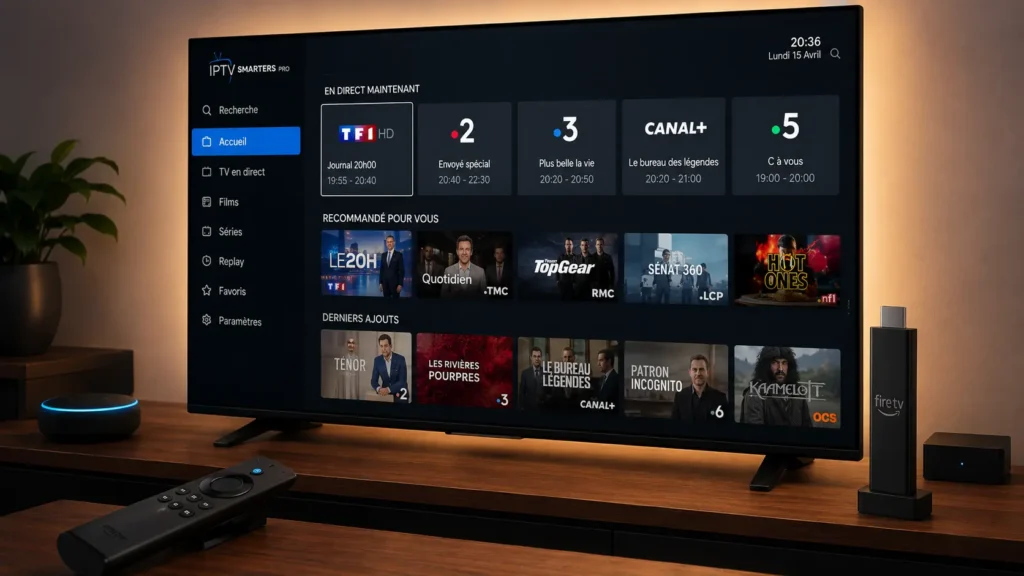 IPTV chaînes françaises streaming