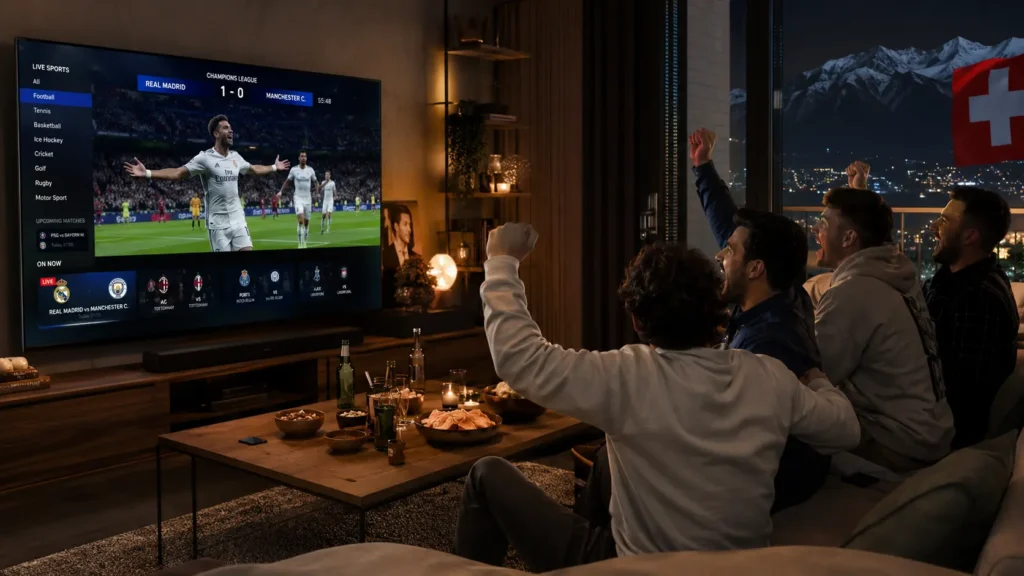 regarder Champions League en direct Suisse
